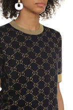 Load image into Gallery viewer, GG jacquard cotton sweater

