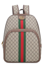 Load image into Gallery viewer, Ophidia GG supreme fabric backpack
