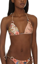 Load image into Gallery viewer, The August Spliced Ring Tie Triangle bikini
