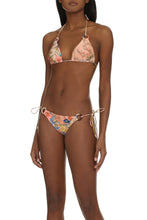 Load image into Gallery viewer, The August Spliced Ring Tie Triangle bikini
