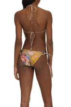 Load image into Gallery viewer, The August Spliced Ring Tie Triangle bikini
