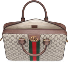 Load image into Gallery viewer, Ophidia GG supreme fabric briefcase
