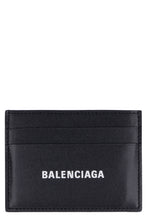 Load image into Gallery viewer, Logo detail leather card holder
