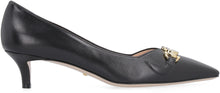 Load image into Gallery viewer, Zumi leather pointy-toe pumps
