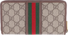 Load image into Gallery viewer, Ophidia continental wallet with logo
