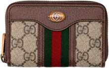 Load image into Gallery viewer, Ophidia GG Supreme fabric wallet
