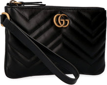 Load image into Gallery viewer, GG Marmont quilted leather clutch
