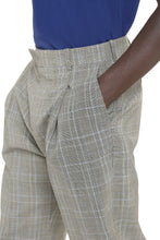 Load image into Gallery viewer, Prince of Wales checked wool trousers
