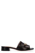 Load image into Gallery viewer, Logo detail leather sandals
