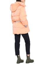 Load image into Gallery viewer, Belted full zip down jacket
