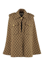 Load image into Gallery viewer, Cape with jacquard logo

