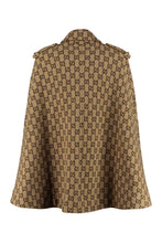 Load image into Gallery viewer, Cape with jacquard logo
