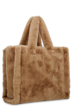 Load image into Gallery viewer, Lola faux fur tote
