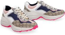 Load image into Gallery viewer, Rhyton GG leather low-top sneakers
