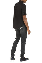 Load image into Gallery viewer, Short sleeve stretch cotton shirt
