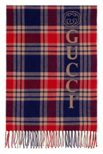 Load image into Gallery viewer, Wool and cashmere reversible scarf
