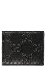 Load image into Gallery viewer, Leather flap-over wallet
