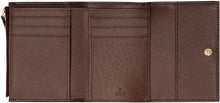 Load image into Gallery viewer, Ophidia logo print flap-over wallet

