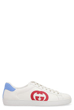 Load image into Gallery viewer, Ace logo detail leather sneakers
