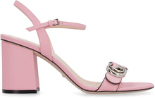 Load image into Gallery viewer, Heeled leather sandals
