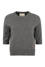Load image into Gallery viewer, Cashmere crew-neck sweater
