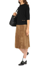 Load image into Gallery viewer, Cashmere crew-neck sweater

