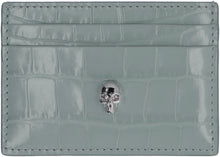 Load image into Gallery viewer, Printed leather card holder
