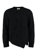 Load image into Gallery viewer, Crew-neck wool sweater
