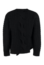Load image into Gallery viewer, Crew-neck wool sweater
