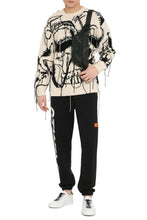 Load image into Gallery viewer, Intarsia wool and cashmere blend sweater

