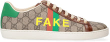 Load image into Gallery viewer, Ace Fake-Not print sneakers
