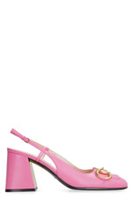 Load image into Gallery viewer, Leather slingback pumps
