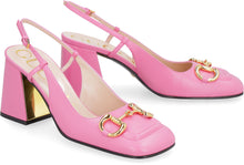 Load image into Gallery viewer, Leather slingback pumps
