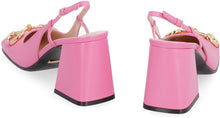 Load image into Gallery viewer, Leather slingback pumps
