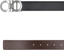 Load image into Gallery viewer, Reversible leather belt
