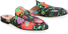 Load image into Gallery viewer, Leather slippers with horsebit detail
