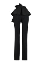 Load image into Gallery viewer, Tailored wool-silk blend trousers
