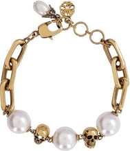 Load image into Gallery viewer, Chain bracelet with pearls
