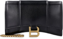 Load image into Gallery viewer, Hourglass leather wallet on chain

