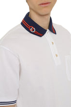 Load image into Gallery viewer, Stretch cotton piqué polo shirt
