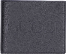 Load image into Gallery viewer, Leather flap-over wallet
