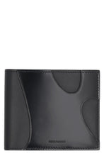 Load image into Gallery viewer, Leather flap-over wallet

