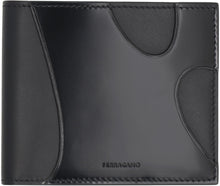 Load image into Gallery viewer, Leather flap-over wallet
