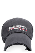 Load image into Gallery viewer, Baseball hat with flat visor

