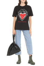 Load image into Gallery viewer, Cotton crew-neck T-shirt
