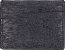 Load image into Gallery viewer, Pebbled leather card holder

