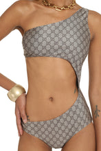 Load image into Gallery viewer, One-shoulder swimsuit
