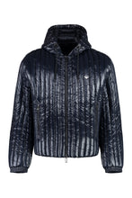 Load image into Gallery viewer, Hooded nylon down jacket

