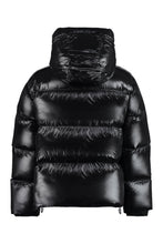Load image into Gallery viewer, Hooded nylon down jacket

