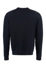 Load image into Gallery viewer, Virgin wool crew-neck sweater
